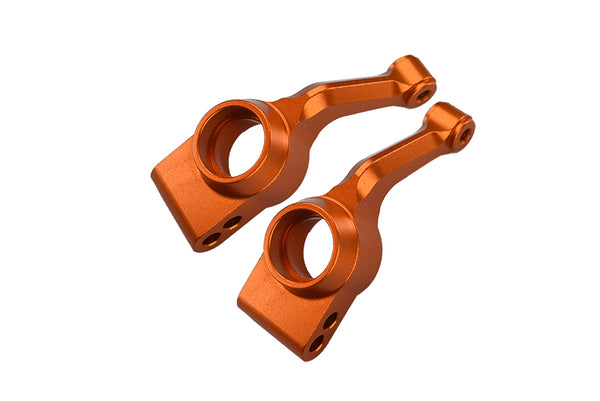 Traxxas Slash 4X4 / Stampede 4X4 VXL / Deegan 38 Fiesta ST Rally Aluminum Rear Knuckle Arm - 1Pr Set Orange