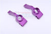 Traxxas Slash 4X4 / Stampede 4X4 VXL / Deegan 38 Fiesta ST Rally Aluminum Rear Knuckle Arm - 1Pr Set Purple