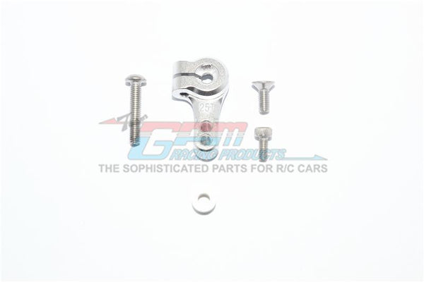 Traxxas Slash 4X4 / Slash 4X4 LCG Aluminum Adjustable 25T Servo Horn - 1Pc Set Silver