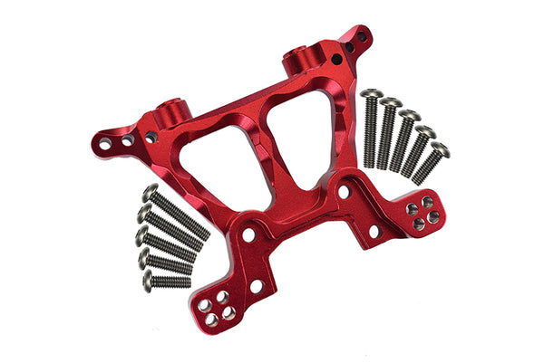 Traxxas Slash 4X4 / Stampede 4X4 VXL / Deegan 38 Fiesta ST Rally Aluminum Front Shock Tower - 1Pc Red