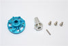 Traxxas Slash 4x4 LCG Aluminum Spur Gear Adapter - 1Pc Set Sky Blue