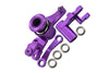 Traxxas Slash 4X4 / Stampede 4X4 VXL / Deegan 38 Fiesta ST Rally Aluminum Steering Assembly With Bearings - 1 Set Purple
