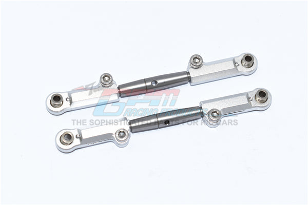 Traxxas Slash 4X4 & Stampede 4X4 VXL Aluminum Front Adjustable Upper Arm - 1Pr Silver