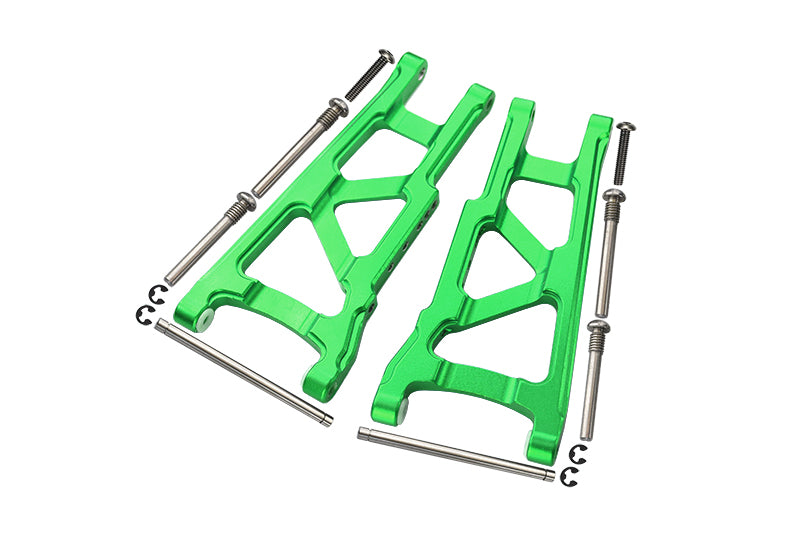 Traxxas Slash 4X4 / Stampede 4X4 VXL / Rustler 4X4 VXL Aluminum Front/Rear Lower Arm - 1Pr Set Green