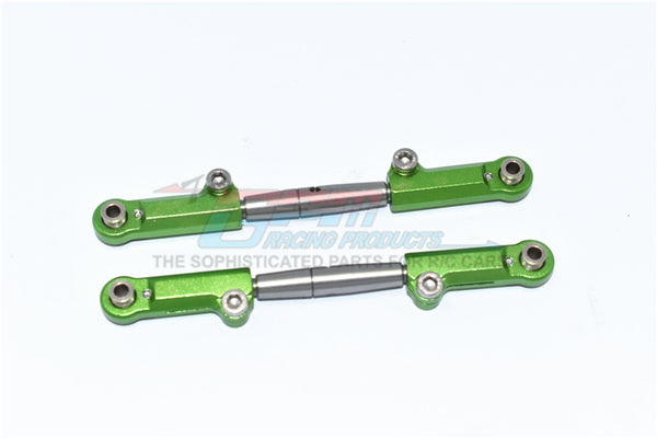 Traxxas Slash 4X4 & Stampede 4X4 VXL Aluminum Rear Adjustable Upper Arm - 1Pr Green