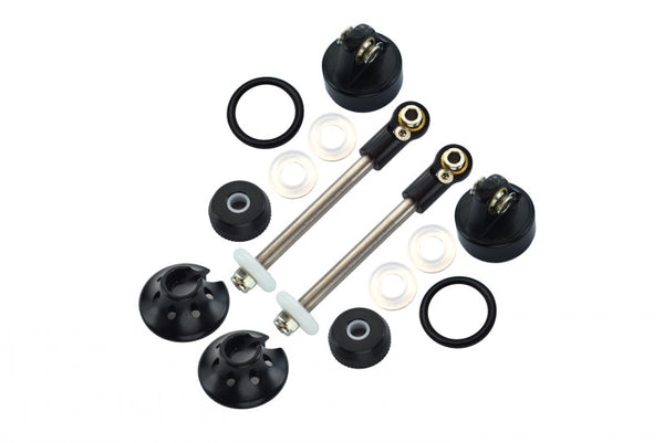 Aluminum Rebuild Kit For GPM Optional Front Damper #SLA087F - 14Pc Set Black