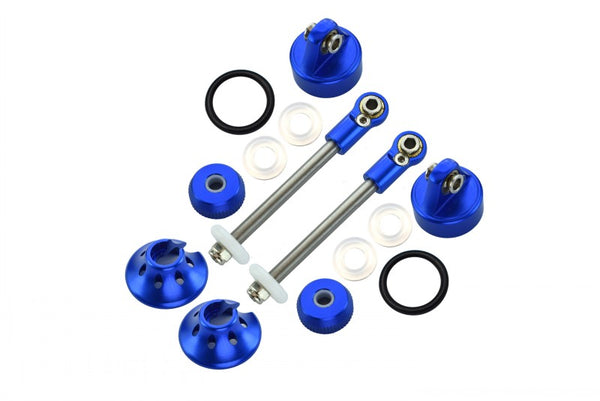 Aluminum Rebuild Kit For GPM Optional Front Damper #SLA087F - 14Pc Set Blue