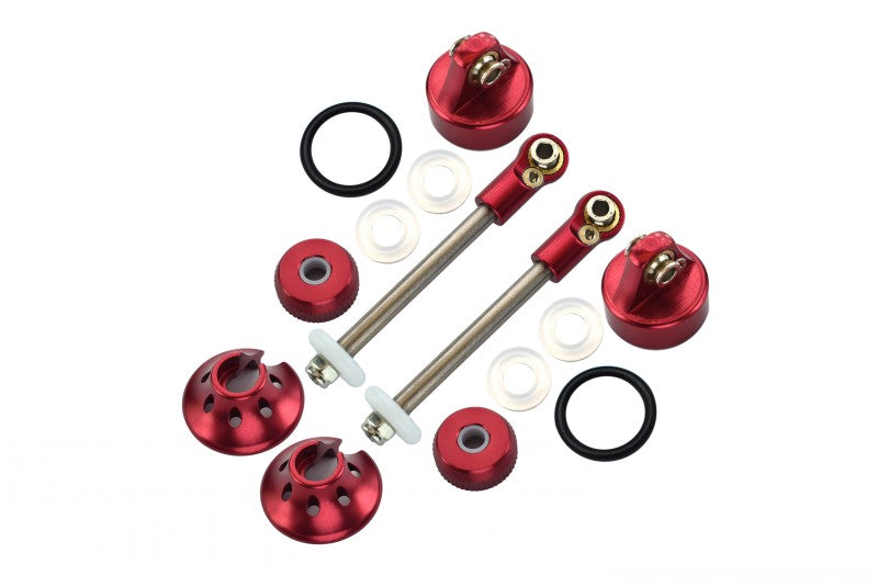 Aluminum Rebuild Kit For GPM Optional Front Damper #SLA087F - 14Pc Set Red