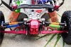 Traxxas Slash 4x4 Low-CG Version Aluminum Completed Tie Rod - 7Pcs Set Red