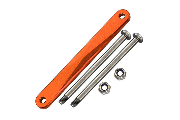 Traxxas Slash Pro 2WD Short-Course Truck (58034) / 2WD F-150 SVT Raptor (58064) Aluminum Front Suspension Mount - 1Pc Set Orange