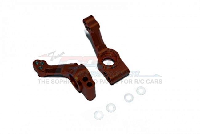 Traxxas Slash Pro 2WD Short-Course Truck (58034) / 2WD F-150 SVT Raptor (58064) Aluminum Rear Knuckle Arm - 1Pr Set Brown