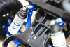 Traxxas Slash Pro 2WD Short-Course Truck Aluminum Adjustable Front Damper Mount - 1Pc Set Blue