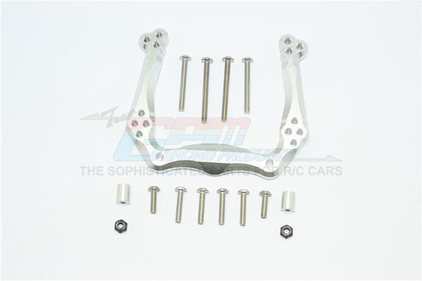 Traxxas Slash Pro 2WD Short-Course Truck Aluminum Adjustable Front Damper Mount - 1Pc Set Silver