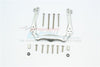 Traxxas Slash Pro 2WD Short-Course Truck Aluminum Adjustable Front Damper Mount - 1Pc Set Silver