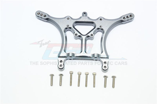 Traxxas Slash Pro 2WD Short-Course Truck Aluminum Adjustable Rear Damper Mount - 1Pc Set Gray Silver
