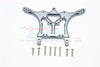 Traxxas Slash Pro 2WD Short-Course Truck Aluminum Adjustable Rear Damper Mount - 1Pc Set Gray Silver