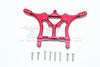 Traxxas Slash Pro 2WD Short-Course Truck Aluminum Adjustable Rear Damper Mount - 1Pc Set Red