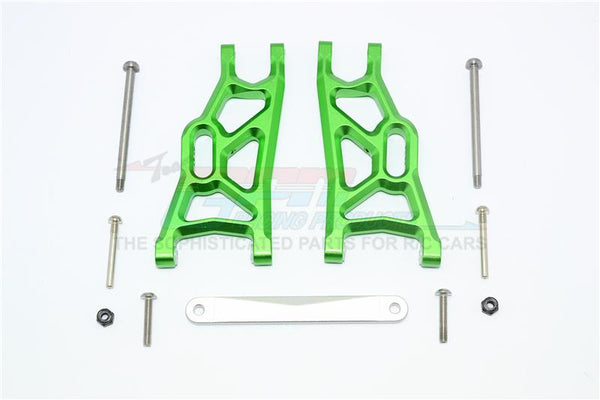 Traxxas Slash Pro 2WD Short-Course Truck (58034) / 2WD F-150 SVT Raptor (58064) Aluminum Front Arms - 1Pr Set Green