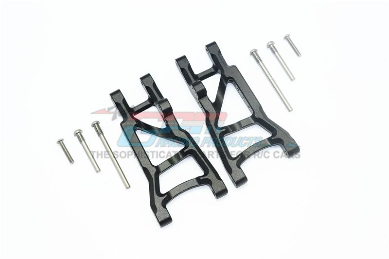 Traxxas Slash Pro 2WD Short-Course Truck Aluminum Rear Lower Suspension Arms - 1Pr Set Black