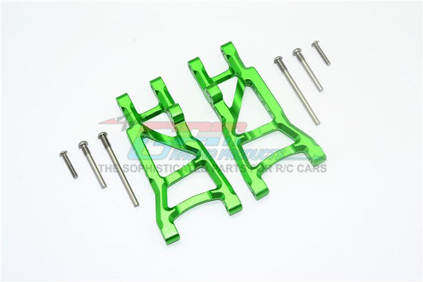 Traxxas Slash Pro 2WD Short-Course Truck Aluminum Rear Lower Suspension Arms - 1Pr Set Green