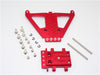 Traxxas Slash 4x4 LCG (68086-21) / Deegan 38 Fiesta (74054-6) Aluminum Front Gear Box Protector - 1Pc Set Red