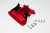 Traxxas Slash 4x4 LCG (68086-21) / Deegan 38 Fiesta (74054-6) Aluminum Rear Gear Box Protector - 1Pc Set Red