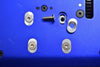 Traxxas 1/8 4WD Sledge Monster Truck 95076-4 Aluminium 7075-T6 Fixing Motor Base Reinforcement - 8Pcs Set Silver