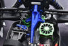 Aluminum Front Chassis Brace For Traxxas 1/8 4WD Sledge Monster Truck 95076-4 - Green