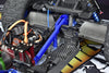 Aluminum Rear Chassis Brace For Traxxas 1/8 4WD Sledge Monster Truck 95076-4 - Black