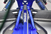 Aluminum 7075-T6 Rear Chassis Brace For Traxxas 1/8 4WD Sledge Monster Truck 95076-4 - 2Pc Set Blue