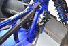 Aluminum 7075-T6 Rear Chassis Brace For Traxxas 1/8 4WD Sledge Monster Truck 95076-4 - 2Pc Set Blue