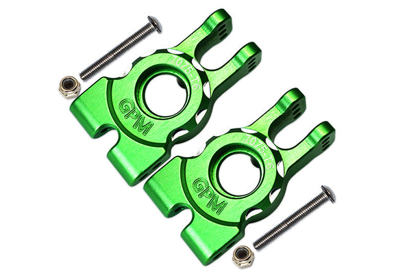 Traxxas 1/8 4WD Sledge Monster Truck 95076-4 Aluminum 7075-T6 Rear Knuckle Arms - 6Pc Set Green