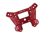 Traxxas 1/8 4WD Sledge Monster Truck 95076-4 Aluminum 7075-T6 Front Damper Plate - 1Pc Set Red