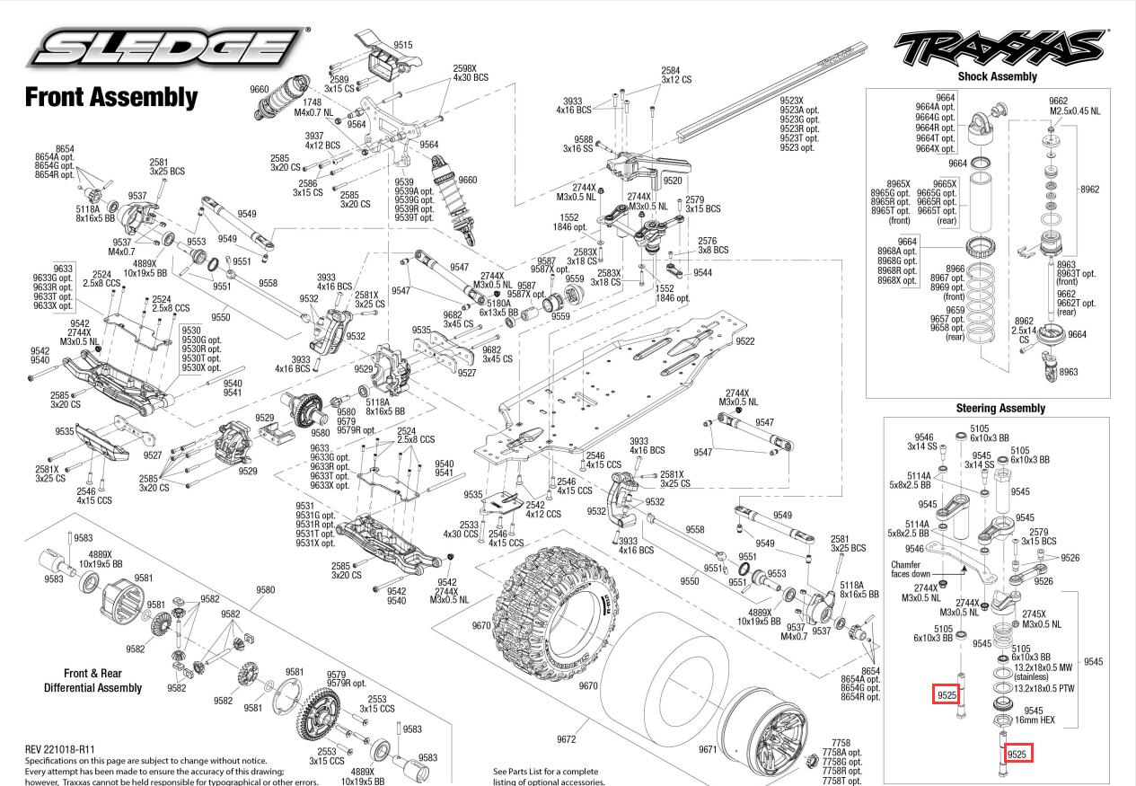 Traxxas slash 4x4 front assembly store