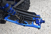 Aluminium 6061-T6 Rear Lower Suspension Arms For Traxxas 1/8 4WD Sledge Monster Truck 95076-4 - 26Pc Set Blue