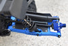 Aluminium 6061-T6 Rear Lower Arms + Carbon Fibre Dust-Proof Protection Plate For Traxxas 1/8 4WD Sledge Monster Truck 95076-4 - 28Pc Set Blue