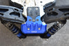 Aluminium 7075-T6 Front Bumper For Traxxas 1/8 4WD Sledge Monster Truck 95076-4 Upgrades - Blue