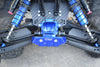 Aluminum 7075-T6 Rear Bumper For Traxxas 1/8 4WD Sledge Monster Truck 95076-4 Upgrades - Green