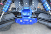 Aluminum 7075-T6 Rear Bumper For Traxxas 1/8 4WD Sledge Monster Truck 95076-4 Upgrades - Blue