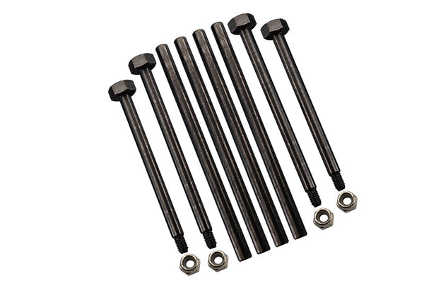 Medium Carbon Steel Suspension Inner And Outer Pins Complete Set For Traxxas 1/8 4WD Sledge Monster Truck 95076-4