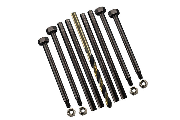 Medium Carbon Steel Completed Inner And Outer Pins For Original Suspension For Traxxas 1/8 4WD Sledge Monster Truck 95076-4