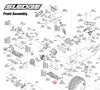 Medium Carbon Steel Front Suspension Outer Pins For Traxxas 1/8 4WD Sledge Monster Truck 95076-4