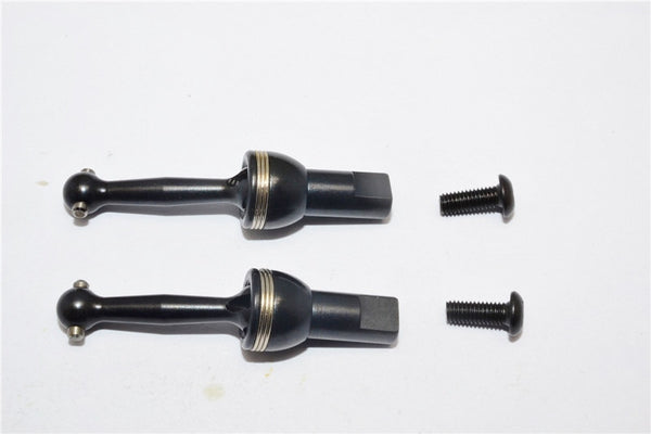 Traxxas Latrax Rally Steel Front / Rear CVD Drive Shaft (23mm) - 1Pr Black