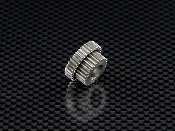 Kyosho Mini Inferno Steel CS Slipper Gear 24T & 32T - 1 Set Silver