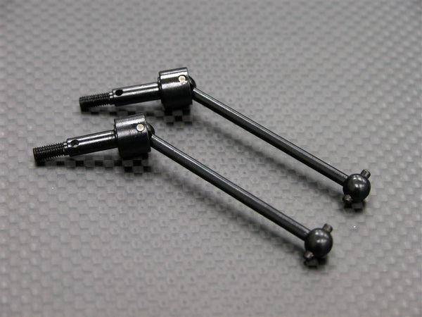 Kyosho Mini Inferno Steel Rear Universal Swing Shaft (47mm CVD Design) - 1Pr Black