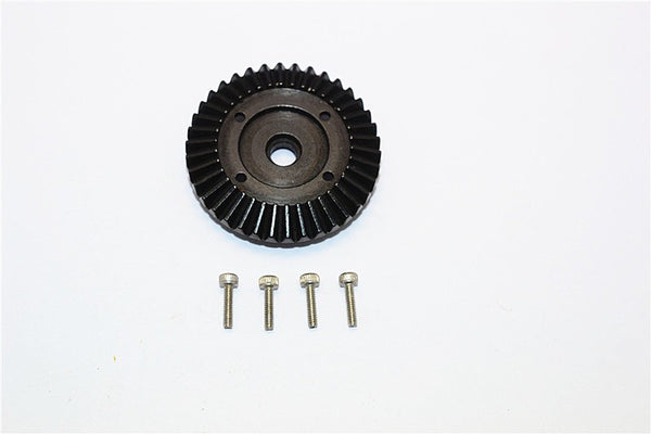 Axial SMT10 Grave Digger (AX90055) Steel Ring Gear - 1Pc Set  Black