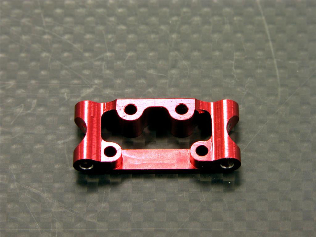 Team Losi Mini-T Aluminum Front Lower Pivot Block Set - 1Pc Red