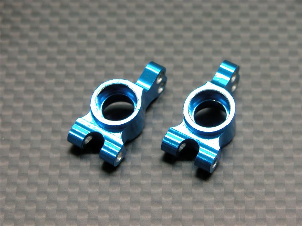 Team Losi Mini-T Aluminum Rear Hub -1Pr Blue