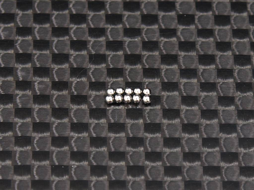 Team Losi Mini-T Ball Differential's Completed Thrust Ball Set - 1 Set (Dsmt100/Ii, Dsmt100A/Ii) Silver