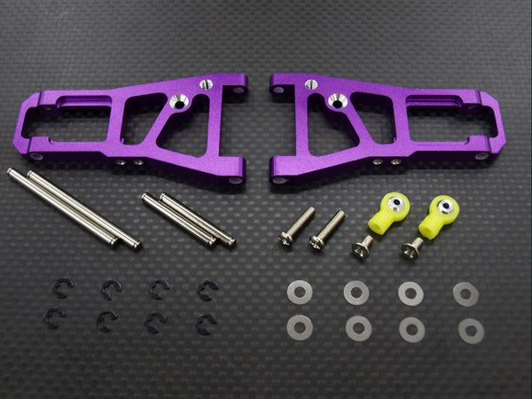 HPI Super Nitro RS4 Aluminum Front Arm Set - 1Pr Purple